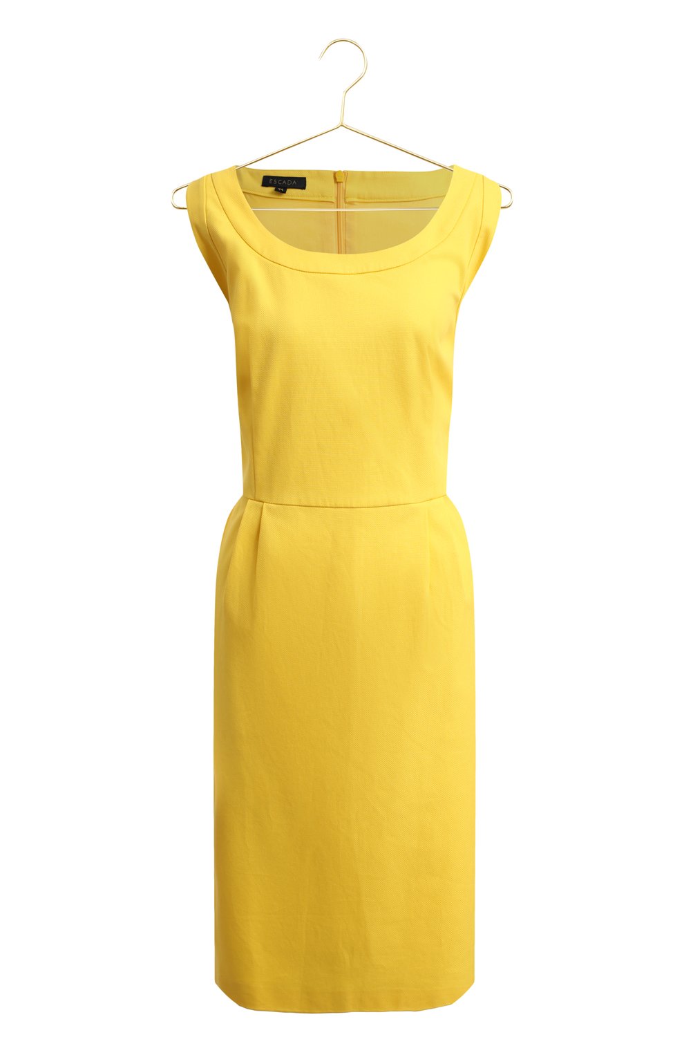 Хлопковое платье | Escada | Жёлтый - 1