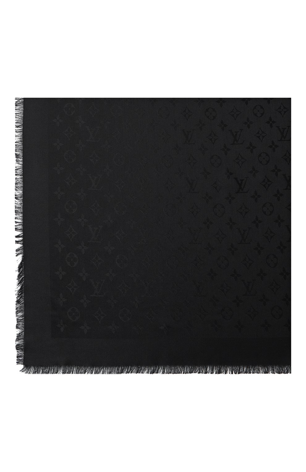 Платок из шелка и шерсти Monogram Classic | Louis Vuitton | Чёрный - 3