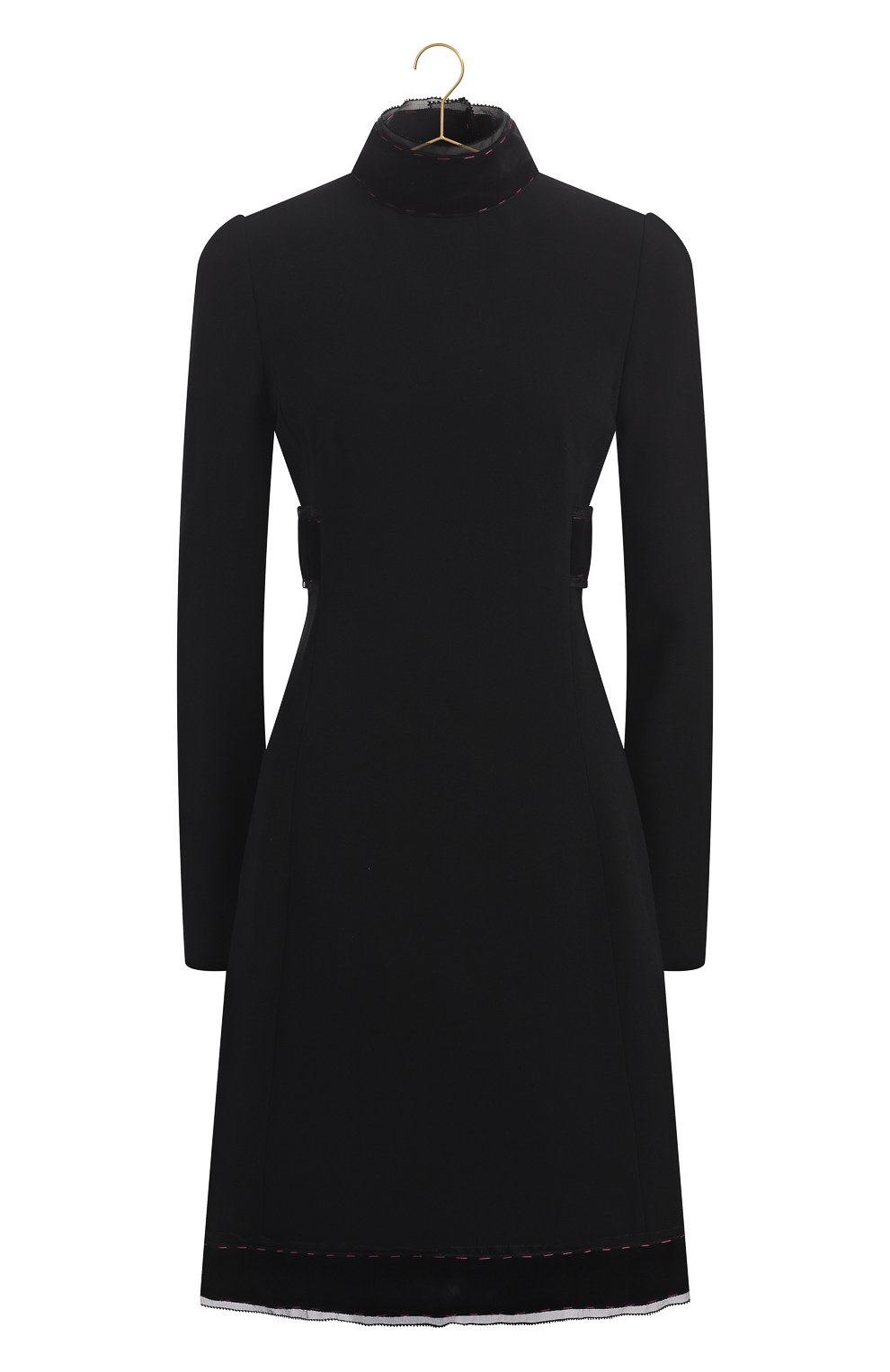 Платье из шерсти и кашемира | Dolce & Gabbana | Чёрный - 1