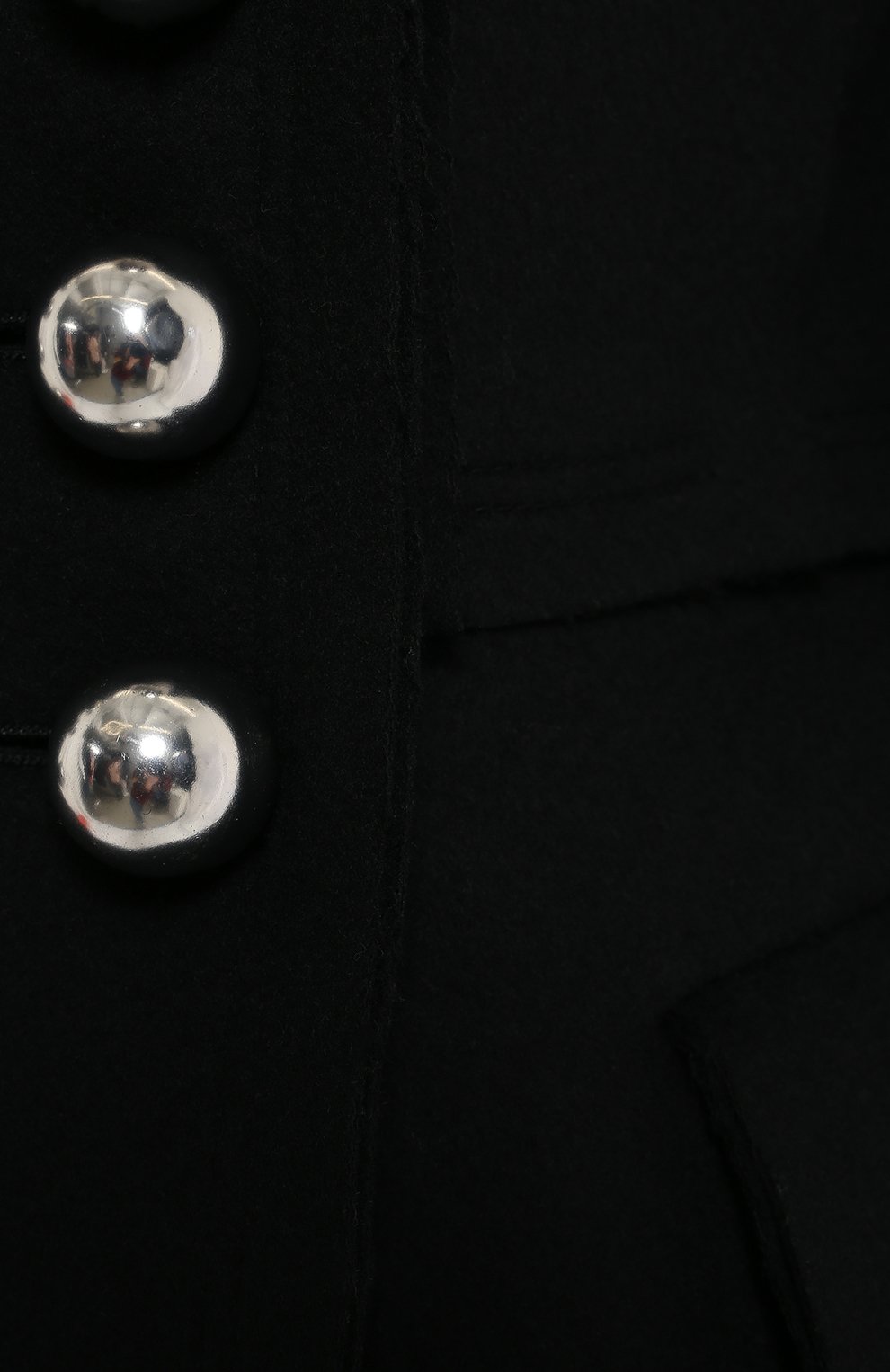 Шерстяное пальто | Burberry | Чёрный - 3
