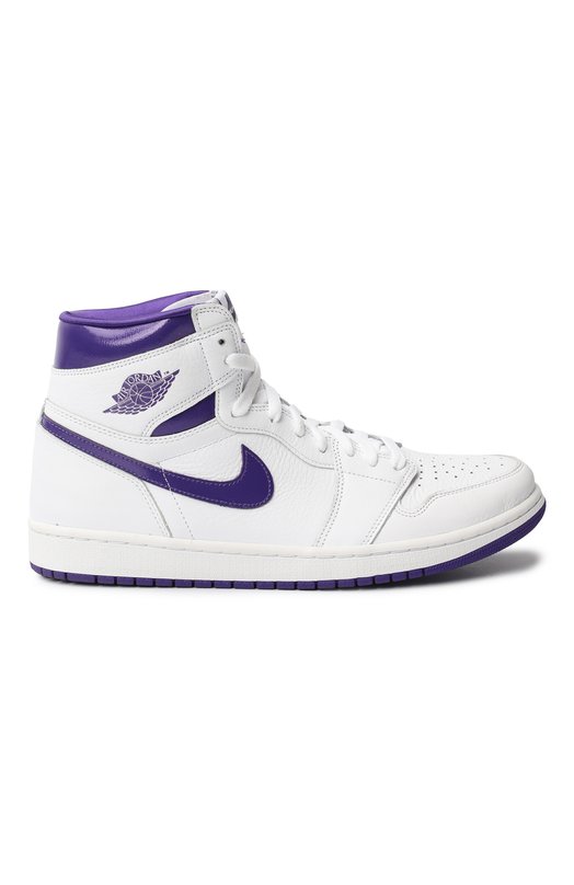 Кеды Jordan 1 Retro High Court Purple | Nike | Белый - 7
