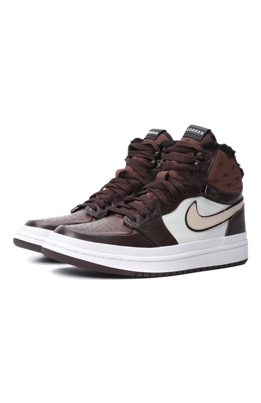 Кеды Air Jordan 1 Acclimate Brown Basalt Nike, цвет Коричневый