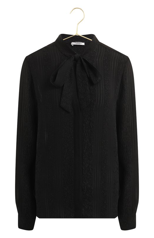 Шелковая блузка | Vilshenko | Чёрный - 1