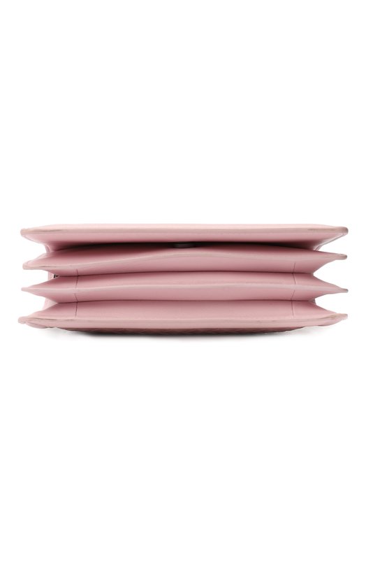 Кожаный клатч Montobello mini | Bottega Veneta | Розовый - 5