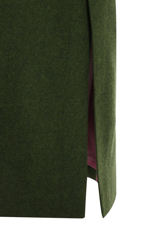 Шерстяная юбка | Olympia Le-Tan | Зелёный - 5