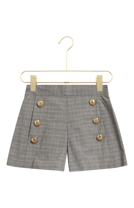 Хлопковые шорты | Forte Couture | Серый - 1
