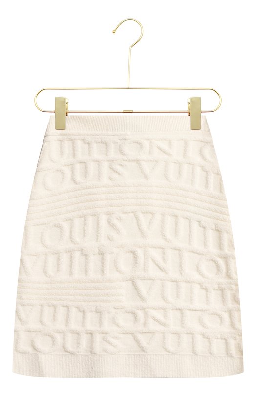 Шерстяная юбка | Louis Vuitton | Белый - 1