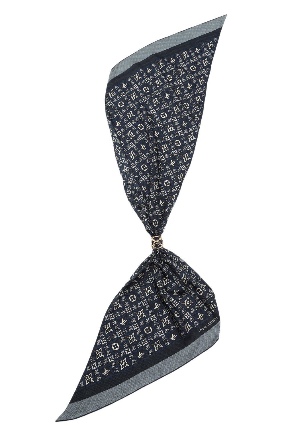 Платок Louis Vuitton, цвет Синий купить на ресейл-платформе TSUM ...