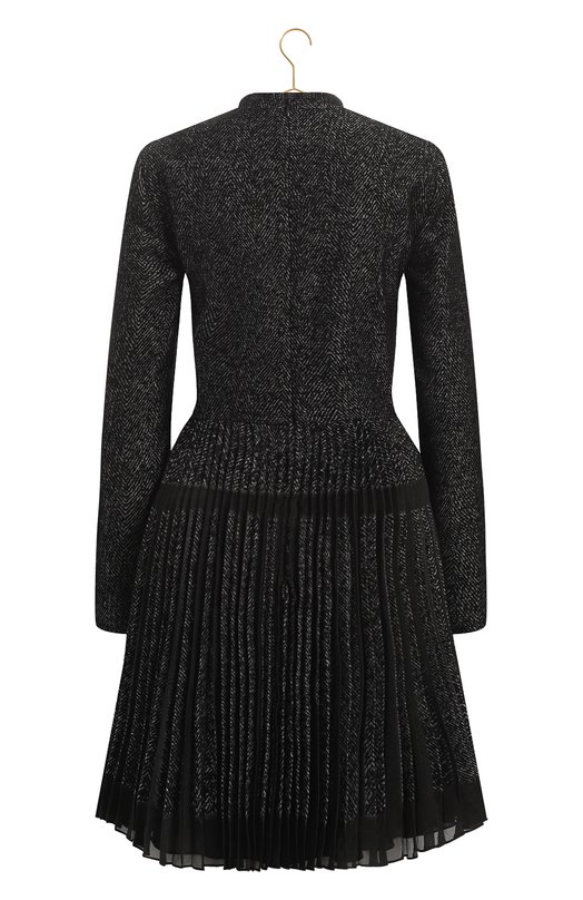 Платье из шерсти и шелка | Dior | Чёрно-белый - 2