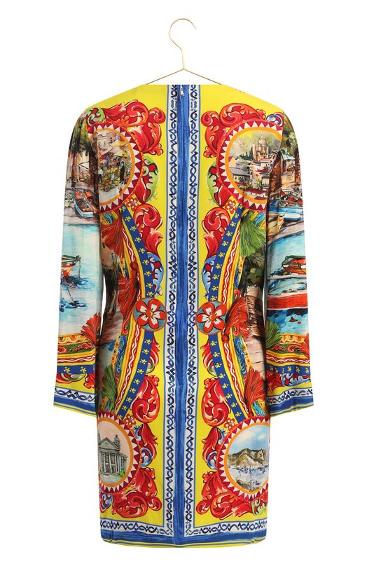 Шелковое платье | Dolce & Gabbana | Разноцветный - 2