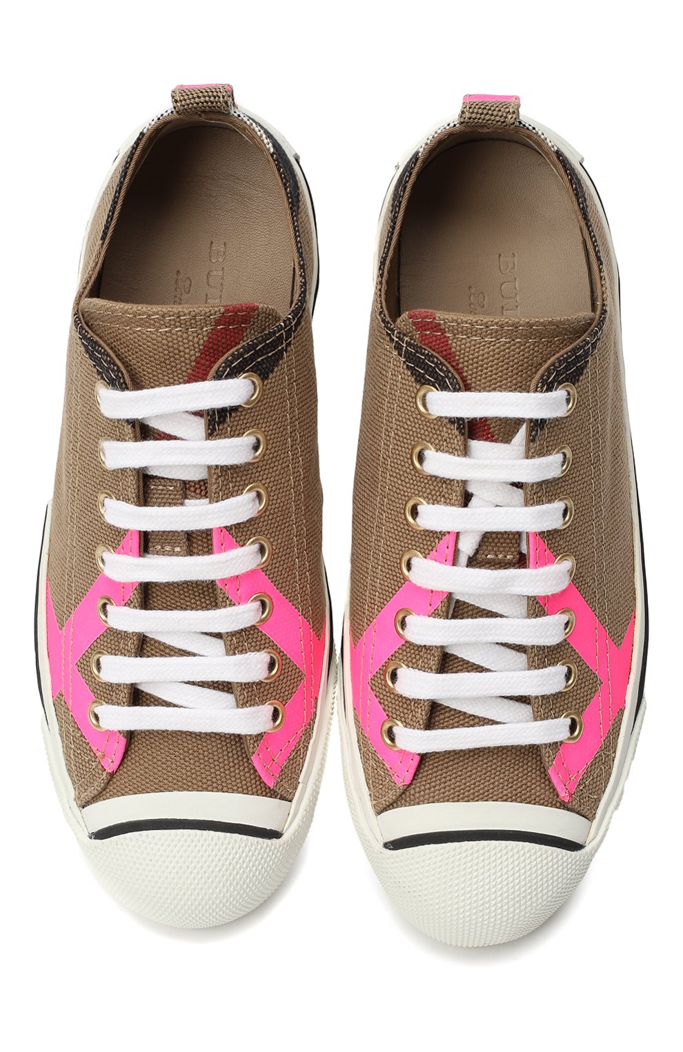 Burberry sneakers 2024 neon pink