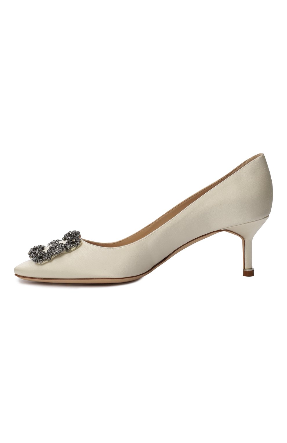 Туфли Manolo Blahnik, цвет Белый купить на ресейл-платформе TSUM ...