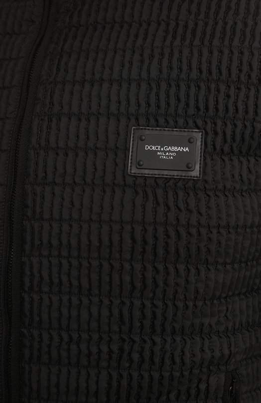 Утепленная куртка | Dolce & Gabbana | Чёрный - 3