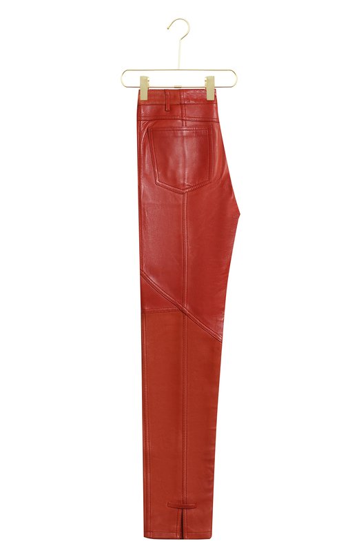 Кожаные брюки | Givenchy | Оранжевый - 2