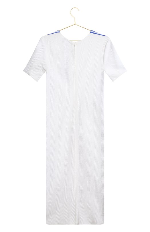 Платье из хлопка и вискозы | Giorgio Armani | Белый - 2