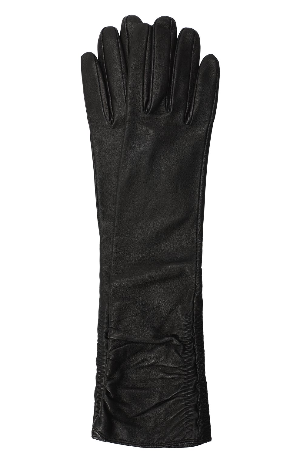 Кожаные перчатки | Kiton | Чёрный - 1