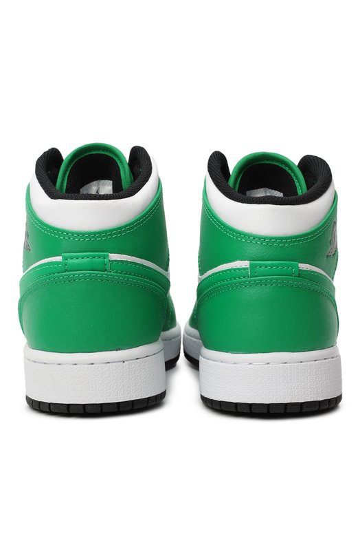 Кеды Air Jordan 1 Mid 'Lucky Green' | Nike | Зелёный - 3