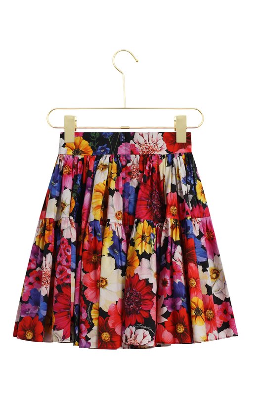Хлопковая юбка | Dolce & Gabbana | Разноцветный - 2