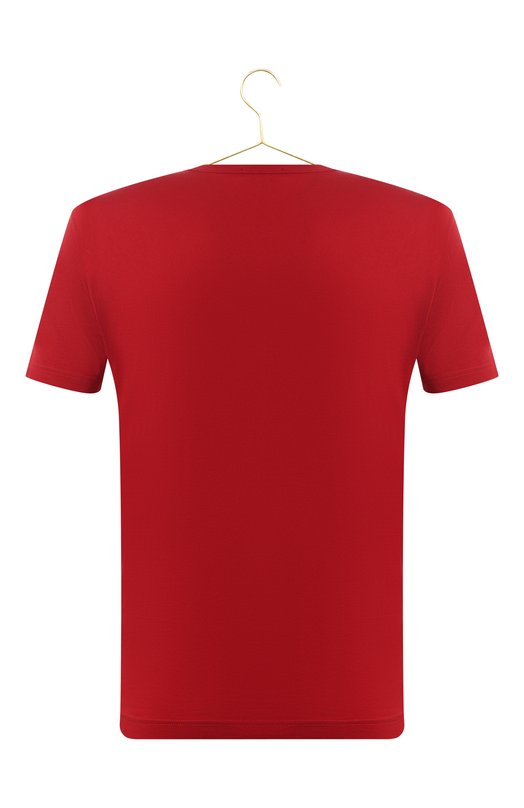 Хлопковая футболка | Dolce & Gabbana | Красный - 2