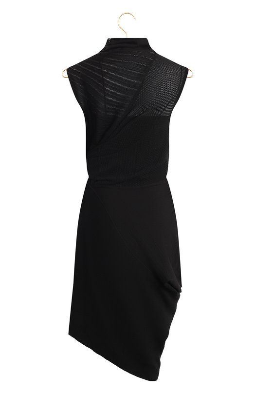 Платье из кашемира и хлопка | Louis Vuitton | Чёрный - 2