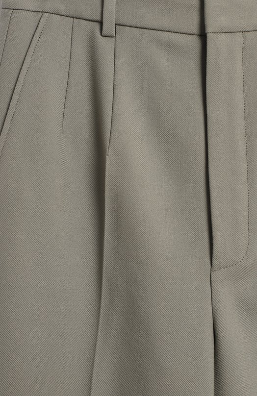 Шерстяные шорты | Saint Laurent | Серый - 4