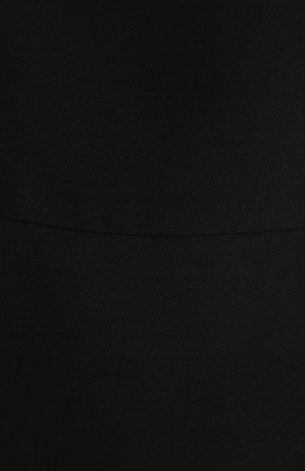 Платье из шерсти и шелка | Valentino | Чёрный - 3