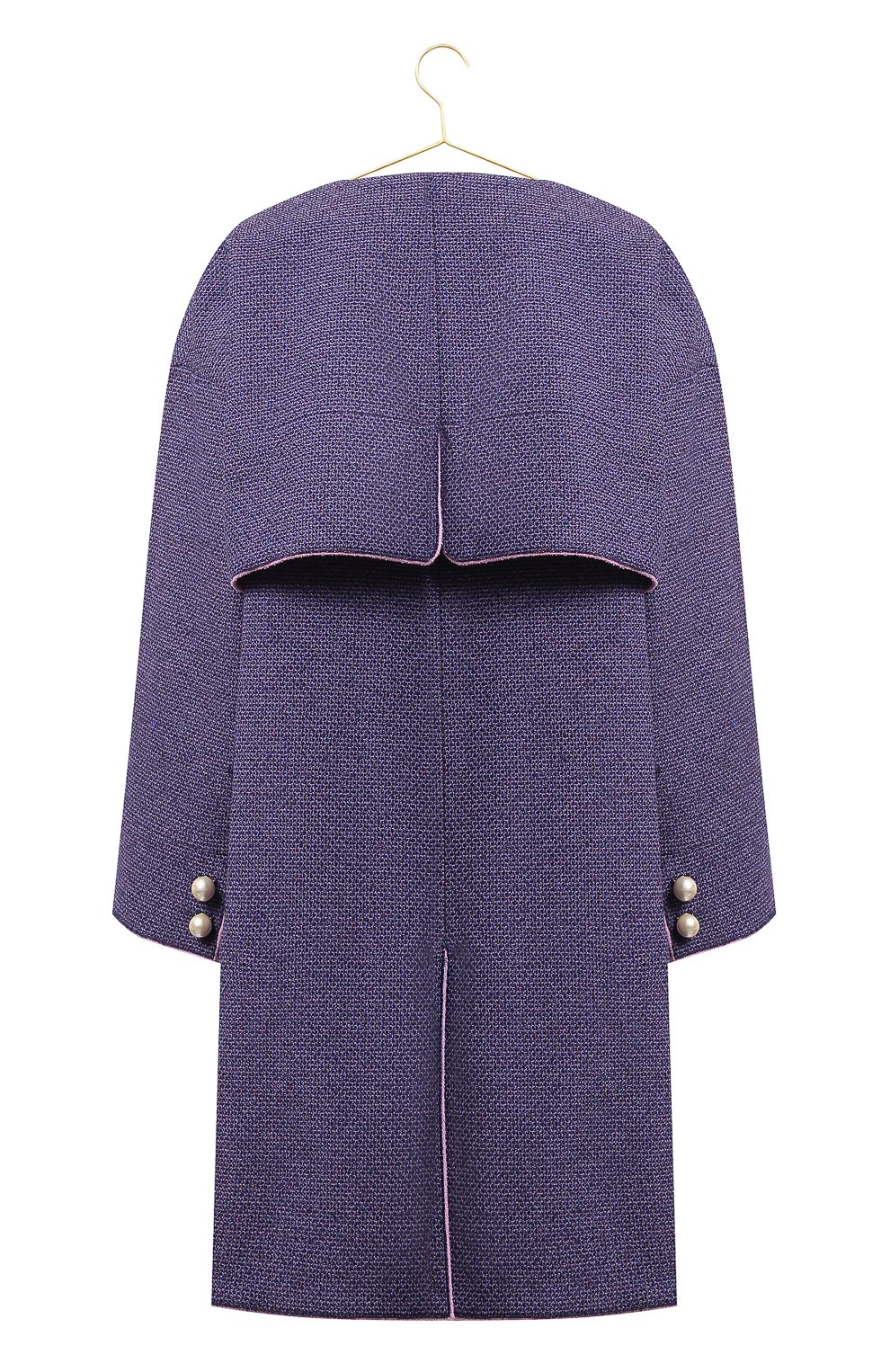 Пальто | Chanel | Фиолетовый - 2