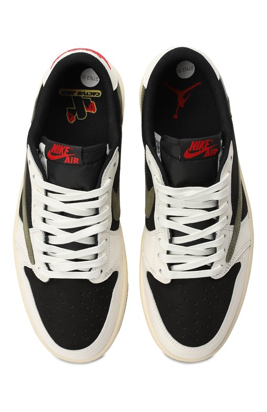 Кеды Air Jordan 1 Retro Low OG SP "Travis Scott - Olive" | Nike | Разноцветный - 2