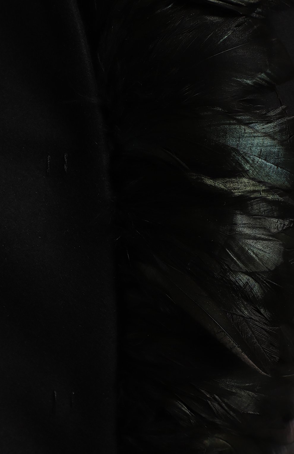 Шерстяное пальто | Alberta Ferretti | Чёрный - 3