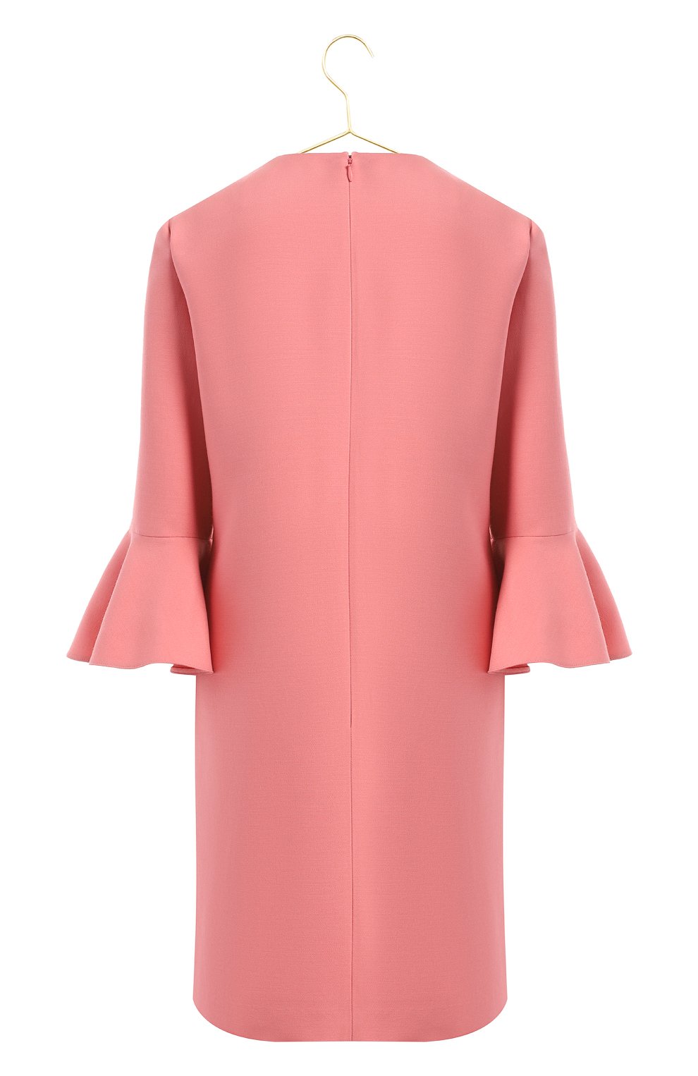 Платье из шерсти и шелка | Valentino | Розовый - 2
