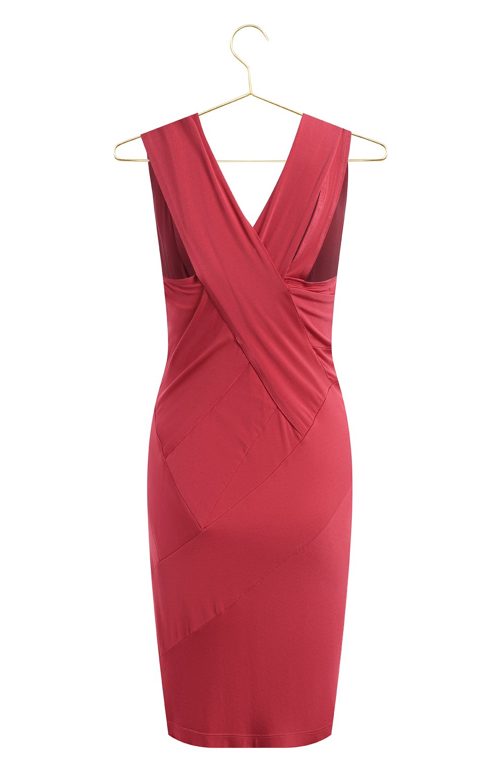 Платье из вискозы | Donna Karan | Красный - 2