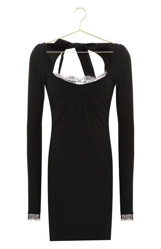 Платье из вискозы | Philipp Plein | Чёрный - 1