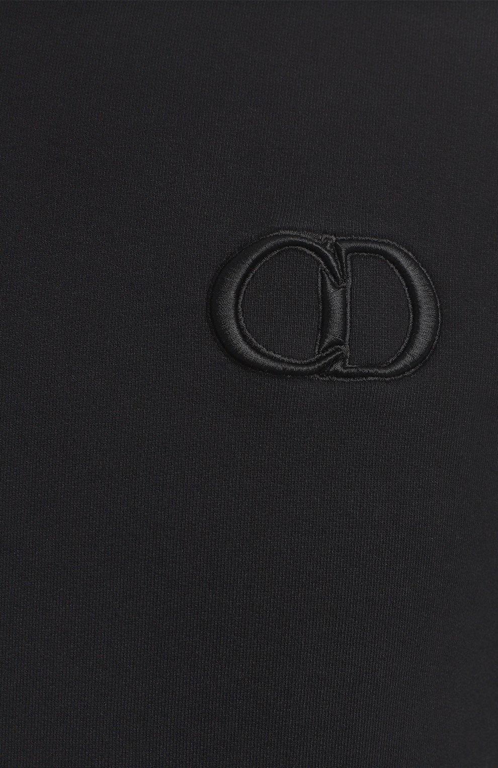 Хлопковый свитшот | Dior | Чёрный - 3