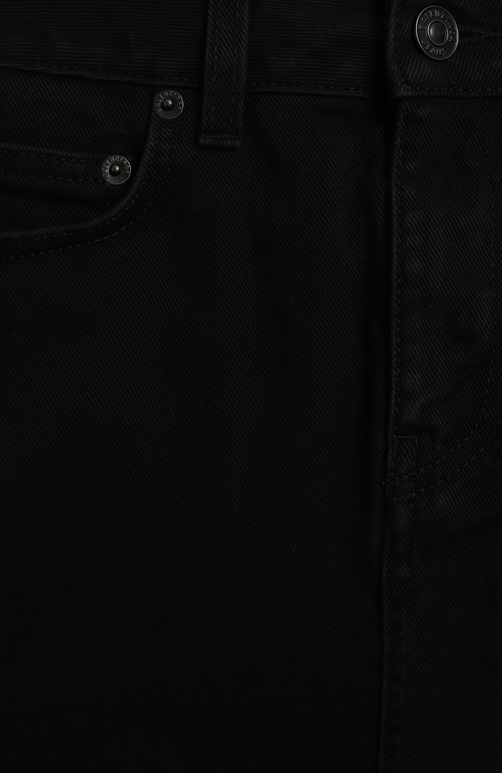 Хлопковая юбка | Balenciaga | Чёрный - 3
