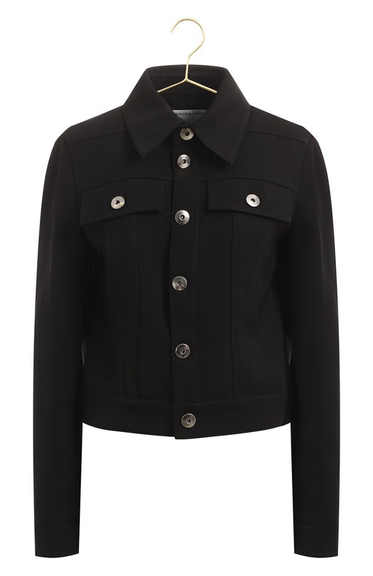 Шерстяная куртка | Bottega Veneta | Чёрный - 1