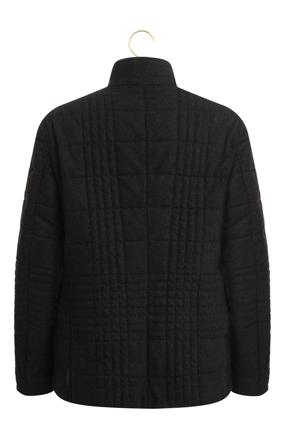 Утепленная куртка | Armani Collezioni | Серый - 2
