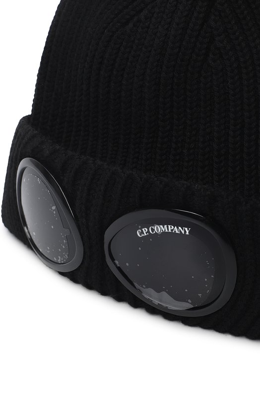 Шерстяная шапка | CP Company | Чёрный - 3