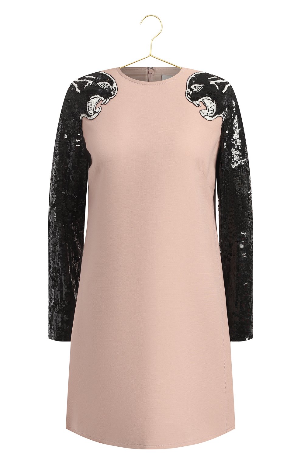 Платье из шерсти и шелка | Valentino | Розовый - 1
