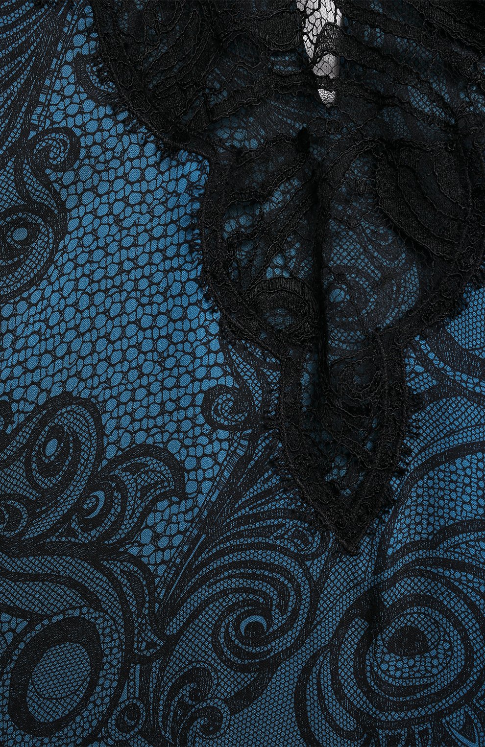 Шелковая блузка | Emilio Pucci | Синий - 3