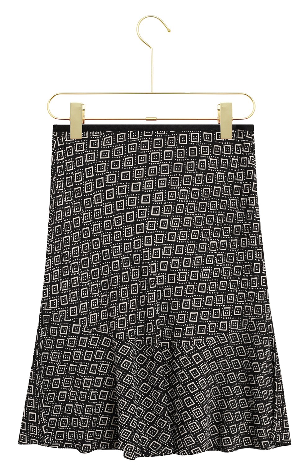 Шелковая юбка | Diane Von Furstenberg | Чёрный - 2