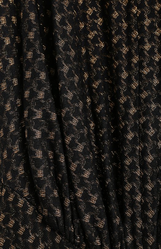 Платье из вискозы и шелка | Alaia | Чёрный - 3
