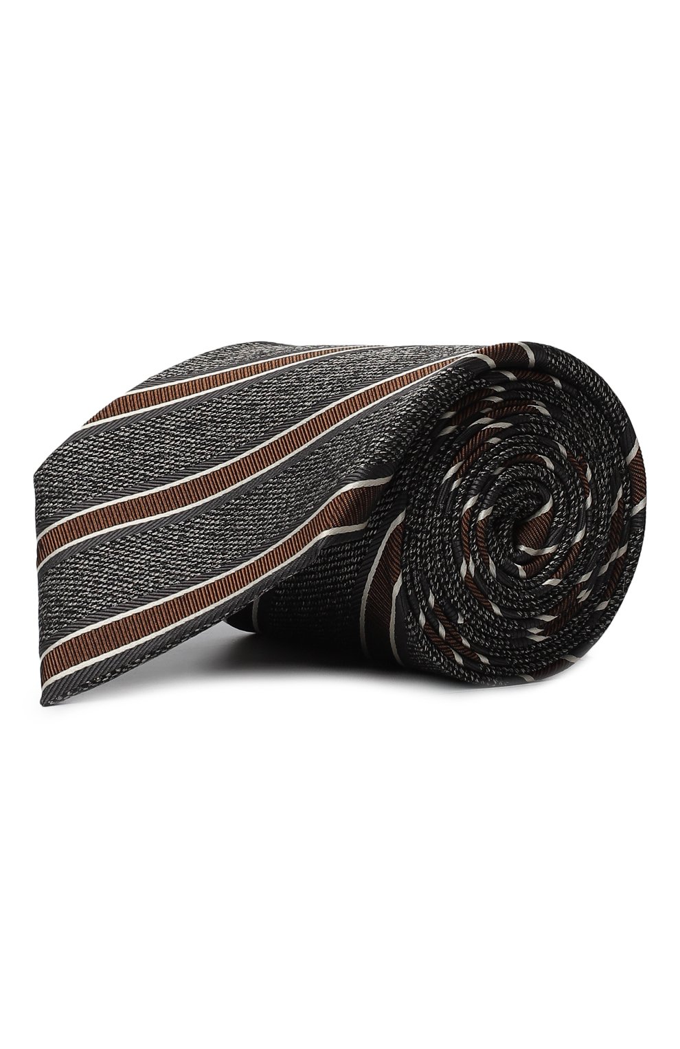Шелковый галстук | Ermenegildo Zegna | Серый - 1
