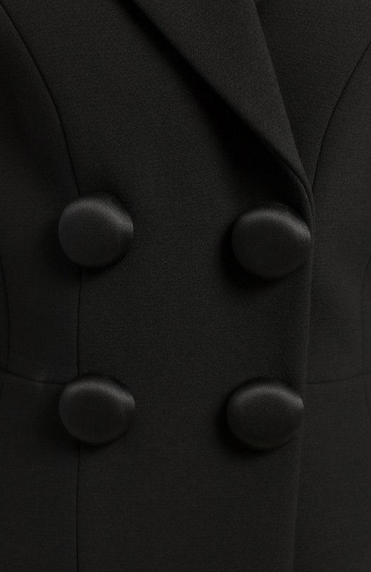 Шерстяное пальто | Dolce & Gabbana | Чёрный - 3