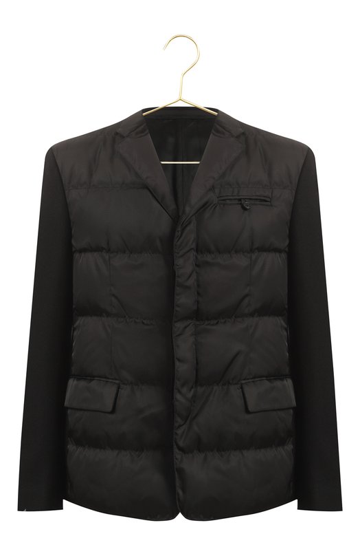 Комбинированная куртка | Prada | Чёрный - 1