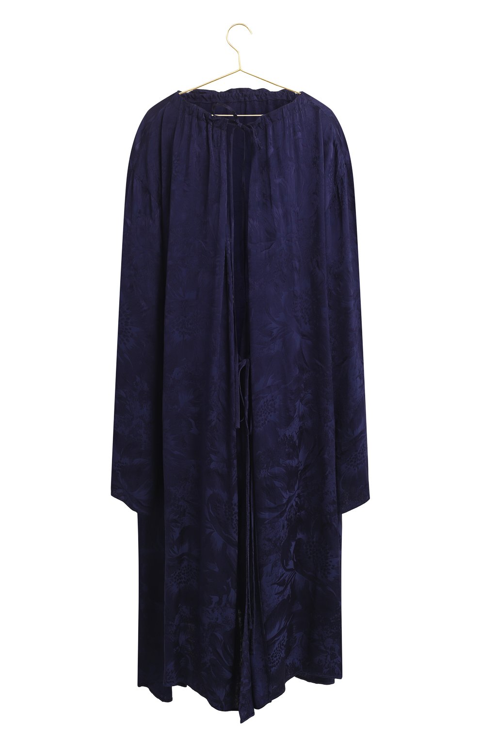 Шелковое платье | Balenciaga | Синий - 2