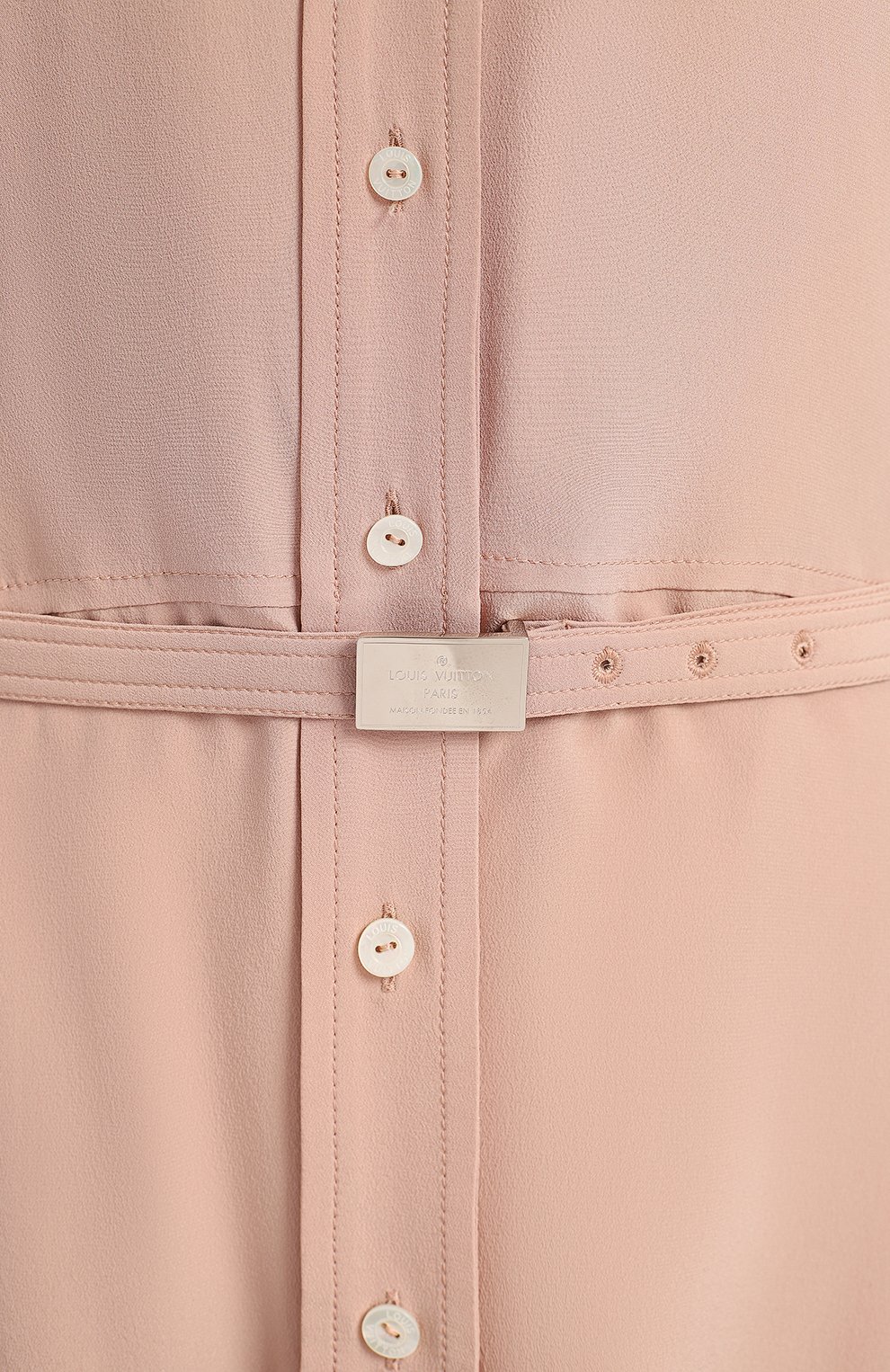 Шелковое платье | Louis Vuitton | Розовый - 3