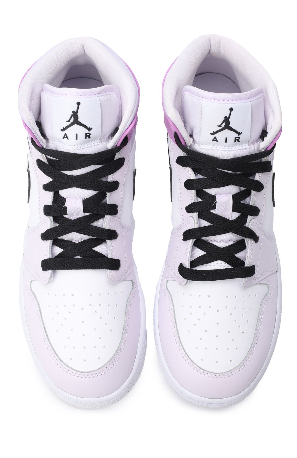 Кеды Air Jordan 1 Mid Barely Grape | Nike | Фиолетовый - 2