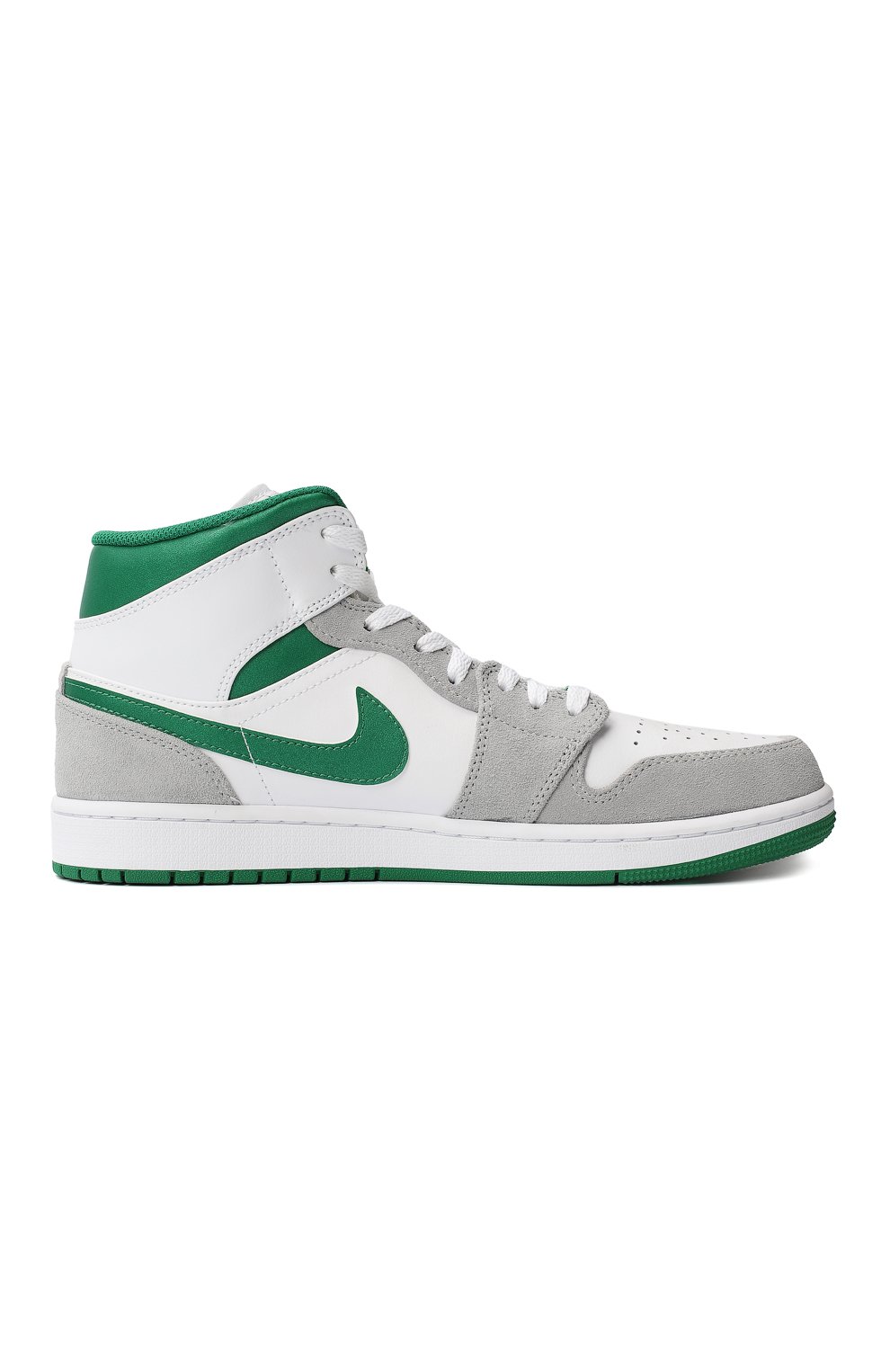 Кеды Air Jordan 1 Mid SE "White Pine Green Smoke Grey" | Nike | Разноцветный - 5