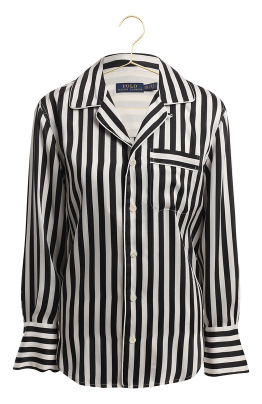 Блузка | Polo Ralph Lauren | Чёрно-белый - 1