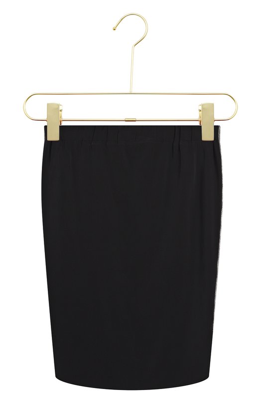 Шелковая юбка | Brunello Cucinelli | Чёрный - 1